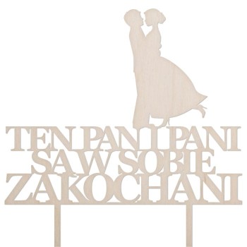 Topper ten pan i pani są w sobie zakochani