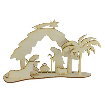 Stajenka bożonarodzeniowa z sklejki 25cm