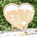 Księga Gości w kształcie serca ramka 