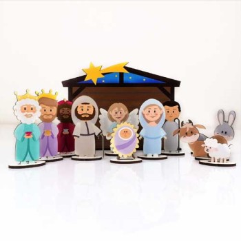 Szopka dla dzieci , szopka bożonarodzeniowa dziecięca 