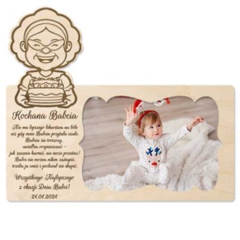 Ramka z życzeniami dzień babci 