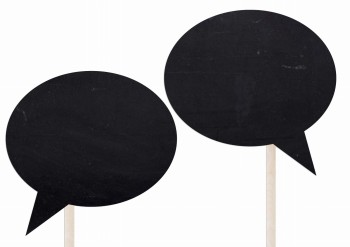 Tabliczki - tablice kredowe drewniane komplet.