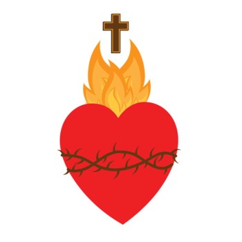 Dekoracja Serce Bolesne