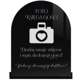 Tabliczka - Foto Księga Gości