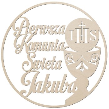 Koło Pierwszokomunijne z imieniem