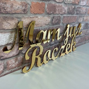 Napis Mam już Roczek 60 cm lub 90 cm