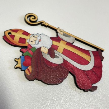 Mikołaj- Biskup zawieszka 10 cm