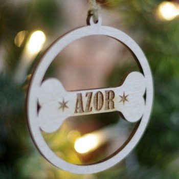 Bombka z imieniem Psa