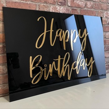 Happy Birthday - Tablica dekoracja na urodziny