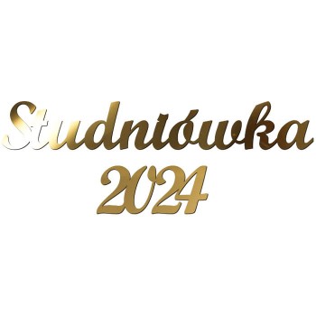 Napis Studniówka 2026