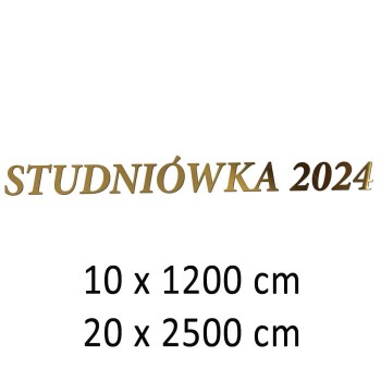 Napis STUDNIÓWKA 2026