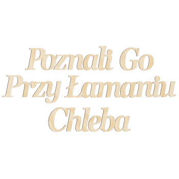 Poznali Go Przy Łamaniu Chleba 