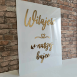 Tablica Powitalna - Witajcie w naszej bajce