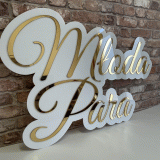 Młoda Para - Napis na ściankę weselną 60 lub 90 cm