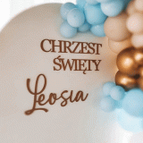 Napis Chrzest Święty