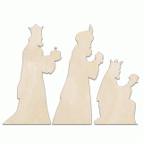 Dekoracja  Trzech Króli 80 cm