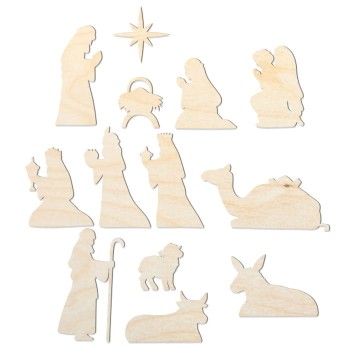 Figurki do szopki 60 cm - ze sklejki