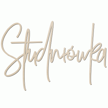 Studniówka 90x60 cm - Napis ze sklejki naturalny lub malowany.