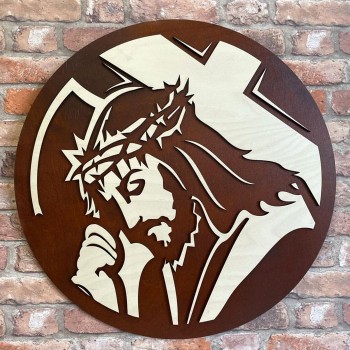 Koło Jezus Dźwigający Krzyż  - Dekoracje na Wielki Post 