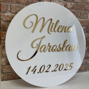 Koło - Imiona Pary Młodej