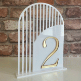 Cyfry z pleksi 20 cm