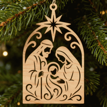 Zawieszka choinkowa 10 cm