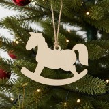 Ozdoba choinkowa konik na biegunach