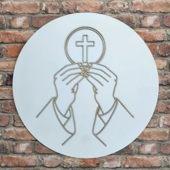 Koło - Dłonie z hostią