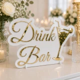 Drink Bar - Napis z pleksi