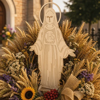 Matka Boska, Święta Maria do wieńca.