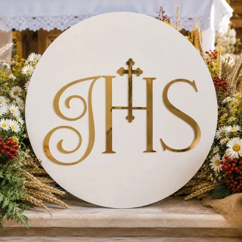 Hostia IHS - Koło 60 cm