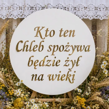 Koło - Dekoracja Eucharystyczna