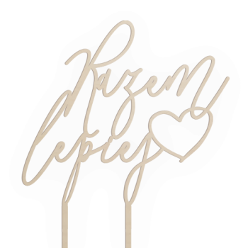 Topper na tort Razem Lepiej 