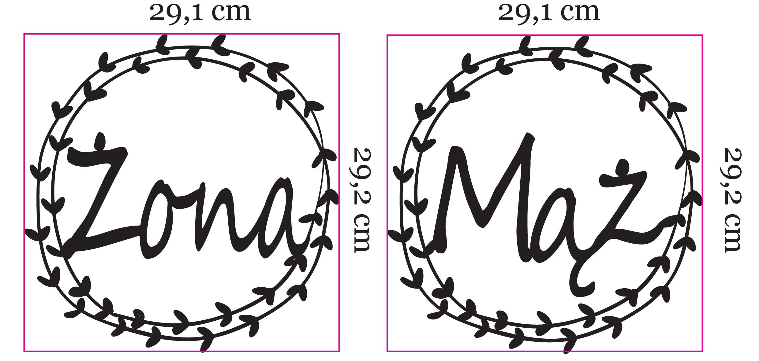 Rustykalne dekoracje na ściankę pary młodej i krzesła